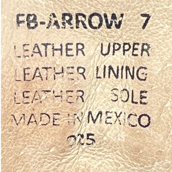 Freebird By Steven Women’s Arrow Brown Distressed Huarache Sandal Size US 7 - Picture 11 of 12